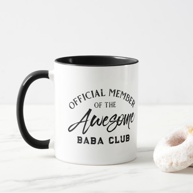 Caneca Membro oficial Baba Club Mug (Com Donut)