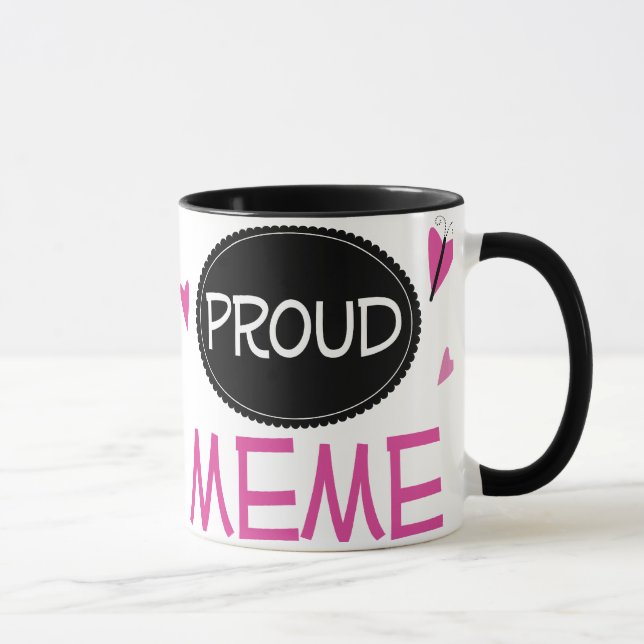 Caneca Meme orgulhoso (Direita)