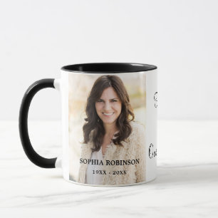 Caneca Memorial de Fotografias Simples Moderno