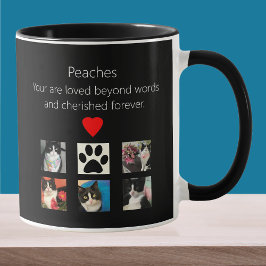 Caneca Memorial Gato 5 Foto Querida