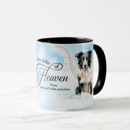 Caneca Memorial Personalizado Pet Pet do Anjo de Collie F