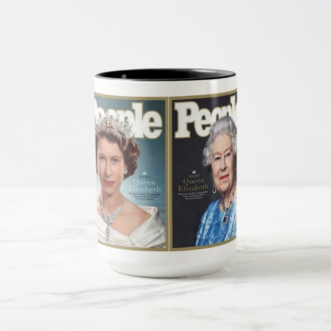 CANECA MEMORIAL QUEEN ELIZABETH II MUG (Centro)