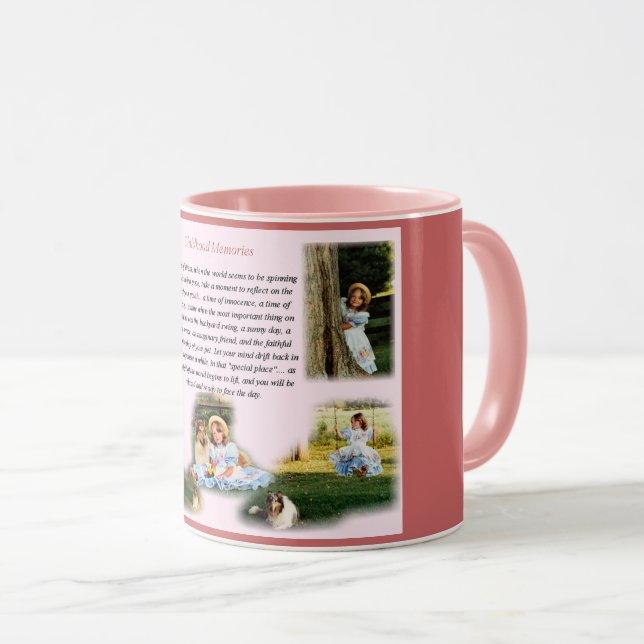 Caneca Memórias da infância Inspiração (Frente Esquerda)