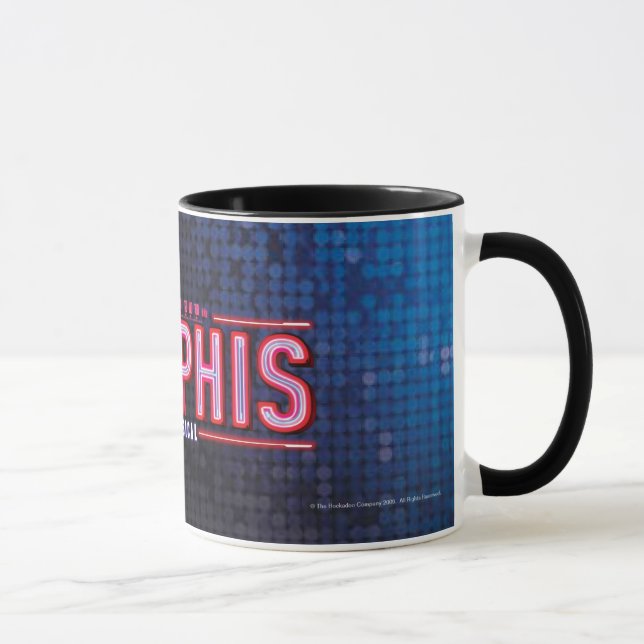 Caneca MEMPHIS - o logotipo musical (Direita)