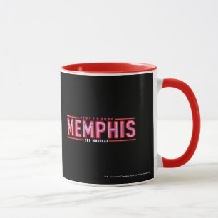 Caneca MEMPHIS - o logotipo musical
