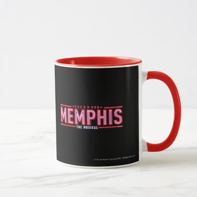 Caneca MEMPHIS - o logotipo musical (Direita)