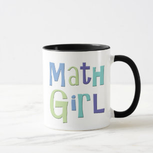 Caneca Menina da matemática