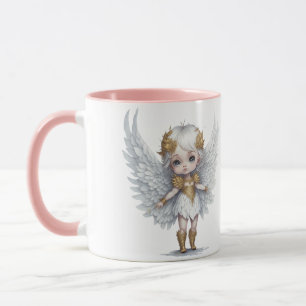 Caneca Menina de anjo bonita