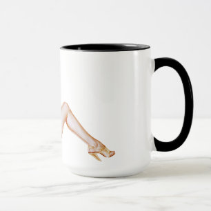 Caneca Menina de Pin-up