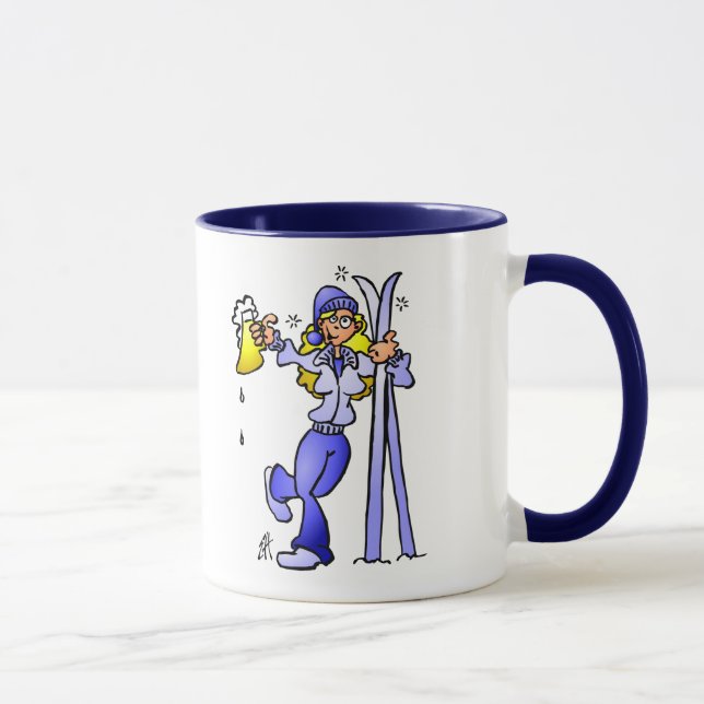Caneca menina do Après-esqui (Direita)