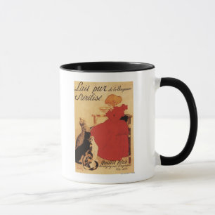 Caneca Menina do leite de Vingeanne com gatos