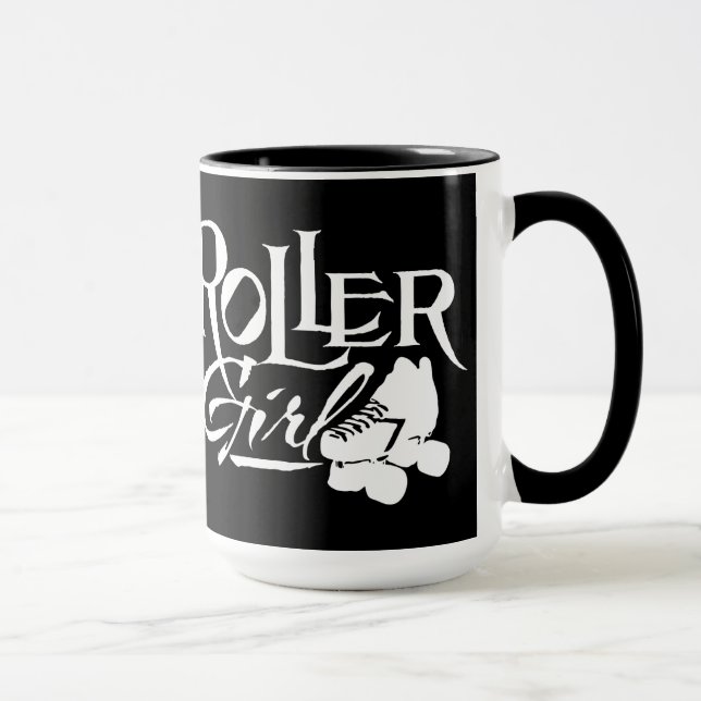 Caneca Menina do rolo, rolo Derby (Direita)