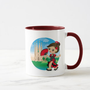 Caneca Menina espanhola