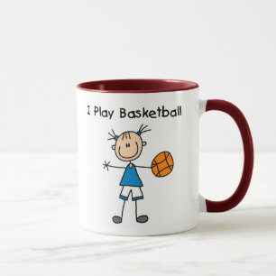 Caneca Menina eu jogo o basquetebol