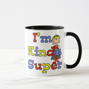 Caneca Menina eu sou tipo de super
