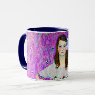 Caneca Menina, Gustav Klimt