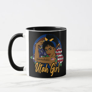 Caneca Meninas de Utah Utah orgulhoso Bandeira do Estado