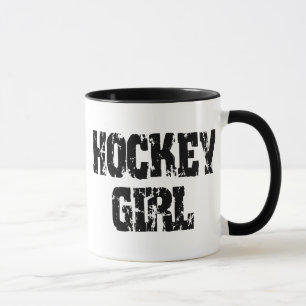 Caneca Meninas do hóquei da menina do hóquei