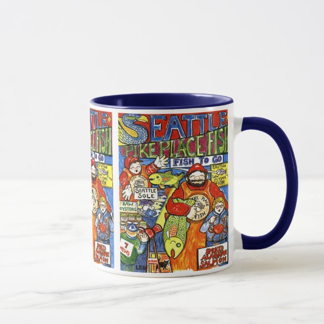Caneca Menino com caranguejo (Direita)