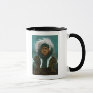 Caneca Menino Eskimo nomeado "Menadelook "