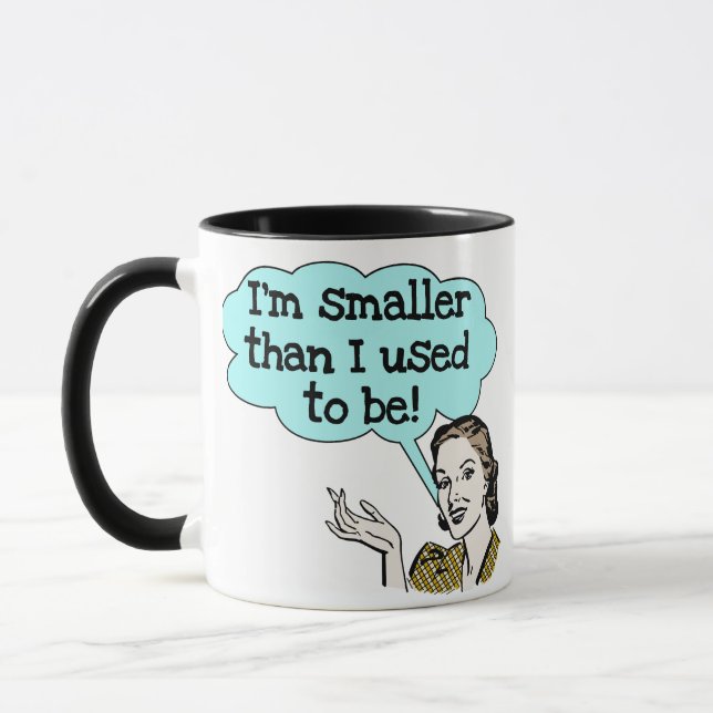 Caneca Menor Do Que Eu Costumava Ser (Esquerda)