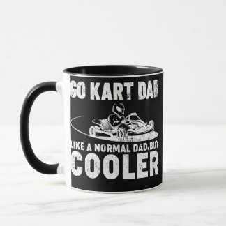 Caneca Mens Go Kart Dad Like A Normal Dad Kart Racing