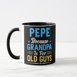 Caneca Mens Pepe Porque O Vovô É Engraçado Por Caras Velh