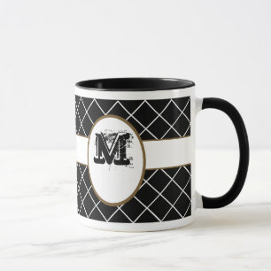 Caneca Mens Pretos Monogramados
