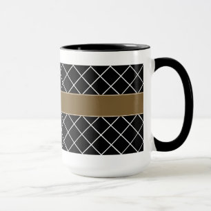 Caneca Mens Pretos Monogramados