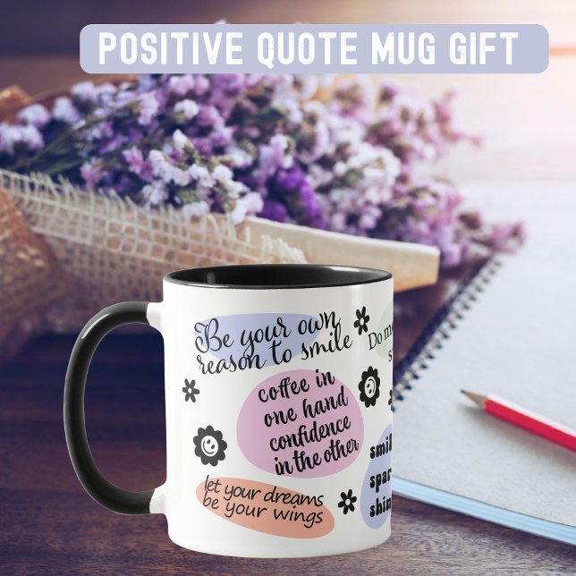 Caneca Mensagem Positiva Ame-Se Mug (Criador carregado)