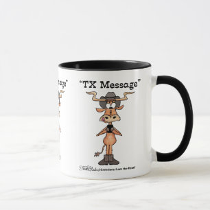 Caneca Mensagem TX Longhorn