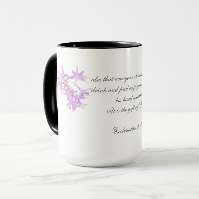 Caneca Mensagens da Bíblia (Frente Esquerda)