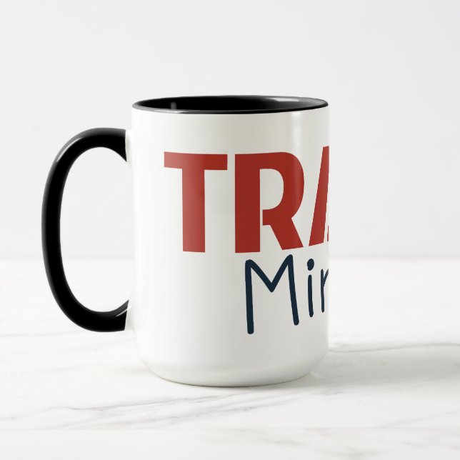 Caneca Mentalidade de Trader – Negociação com Disciplina (Esquerda)