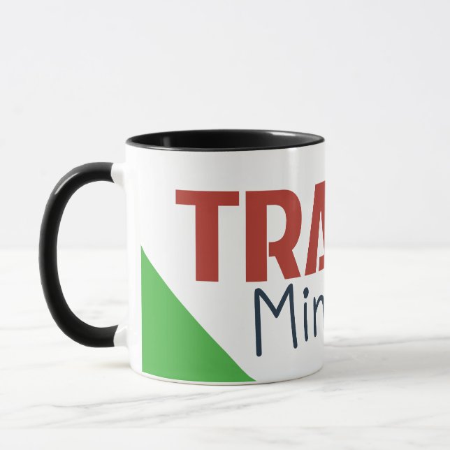 Caneca Mentalidade de Trader – Negociação com Disciplina (Esquerda)