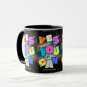 Caneca Mentalidade Motivacional Sucesso Inspiração Design