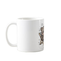 Caneca Mentalmente de Férias - Caneca de Café Dive