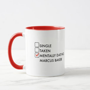 Caneca Mentalmente namorando Marcus Baker Ginny e Georgia