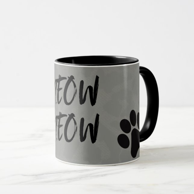 Caneca Meow Meow Paw (Frente Esquerda)