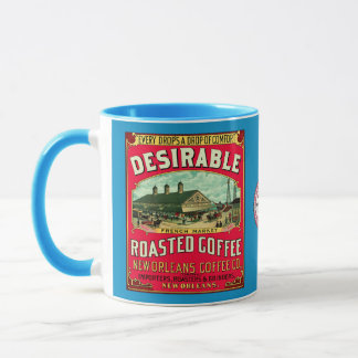 Caneca Mercado francês desejável, café torrado