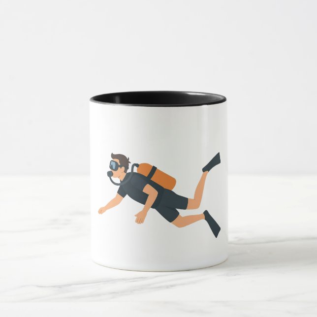 Caneca Mergulho autônomo (Centro)