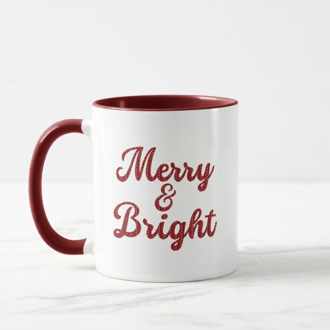 Caneca Merry and Bright Mug (Esquerda)