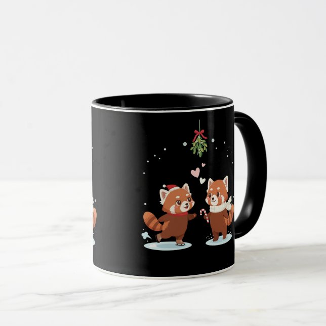 Caneca Merry Christmas Couple's Mug (Frente Esquerda)
