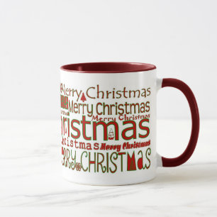 Caneca Merry Christmas Mug - Red Ringer