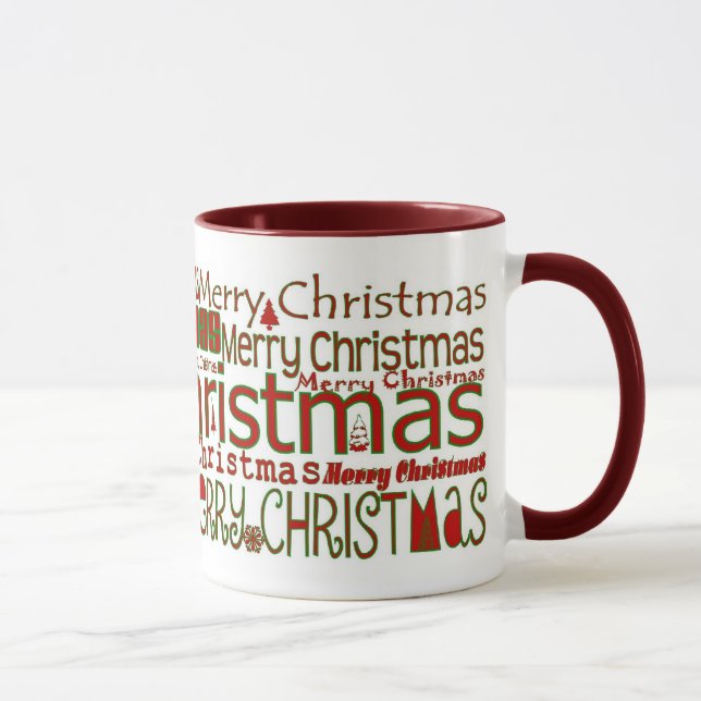 Caneca Merry Christmas Mug - Red Ringer