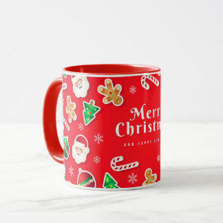 Caneca Merry Christmas Santa Christmas  Mug