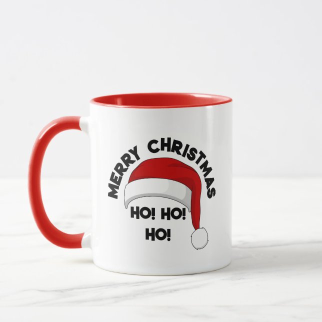 Caneca Merry Christmas Santa Claus   (Esquerda)