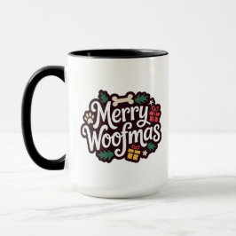 Caneca Merry Woofmas Cozy Holiday