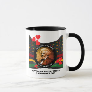 Caneca Mês da História Negra FREDERICK DOUGLASS Dia dos N