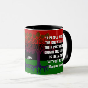 Caneca Mês de História Negra Mês de MonOGRAMA Marco Garve