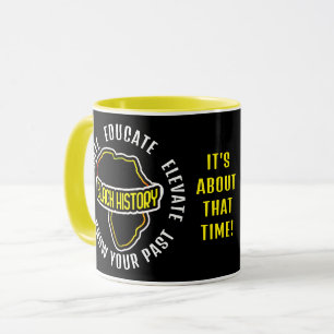 Caneca Mês do Histórico NEGRO